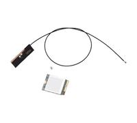 Bewinner Carte sans Fil WiFi 6E, Interface NGFF M.2, Fonction BT5.2, M.2 Adaptateur Réseau NGFF, 4200 Mbps 3 Bande Support de L'adaptateur Réseau pour 10 11