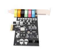 Bewinner Carte Son PCI Express 7.1 Canaux, Interne, pour PC | Taille compacte, Son haute définition, Supporte Idéal pour les PC