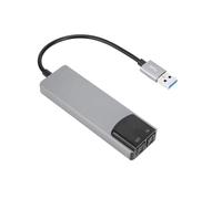Bewinner Carte Son Surround USB 7.1, Son Numérique SPDIF, Sortie 7.1, 5.1 et Double Canal, Musique Haute Résolution, Plug and Play, Carte Son Externe pour Ordinateur Portable Argenté