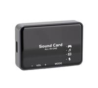 Bewinner Carte Son Surround USB A 7.1, DAC 192 KHz 32 Bits pour Les Jeux | DAC 192 kHz 32 bits, Surround virtuel 7.1, Boost de jeu 24 dB, port 3,5 mm, USB A, coque en alliage d'aluminium