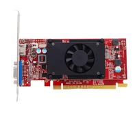 Bewinner Carte Vidéo de 1 Go GDDR3 64 Bits Bas pour Ordinateur de Travail, Refroidissement Silencieux des Ventilateurs, Pas d'alimentation Externe, Sorties DVI VGA HDMI