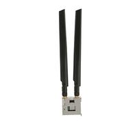 Bewinner Carte WiFi 6E Tri-Bande 2400 Mbps, Adaptateur Fil M.2 Key E avec Bluetooth 5.2 pour Ordinateur de Bureau, Chipset AX210, 10/11,4/5/6 GHz