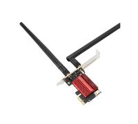Bewinner Carte WiFi AC 7260 Pro PCIe avec Double Bande - Adaptateur Réseau sans Fil 1200 Mbps 2,4/5 GHz BT 4.0 PCIe, Adaptateur WiFi Bluetooth pour 11, 10, 8, 7