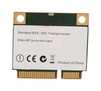 Bewinner Carte WiFi AX1800H, Carte sans Fil WiFi 6 pour Ordinateur Portable, Interface Mini PCIE, Adaptateur WiFi Double Bande Bluetooth 5.2 1200 Mbps pour 10 11, pour Linux