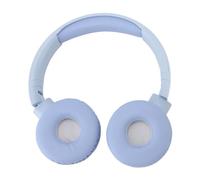 Bewinner Casque Bluetooth avec Basses Lourdes, Son Stéréo et Casque sans Fil Pliable pour Les Sports de Jeu, Rechargeable avec Port 3,5 Mm Bleu (Blue)