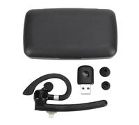 Bewinner Casque Bluetooth V6.1 avec Dongle USB, Casque sans Fil à Oreille Unique, Microphone Antibruit, Temps de Conversation de 50 Heures, étanche IPX6, pour Les Chauffeurs de Camion et Le Bureau