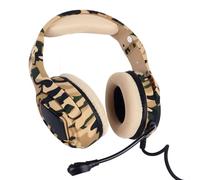 Bewinner Casque de Jeu Filaire, Sortie Sonore Claire sur L'oreille avec Microphone, Couleur Camouflage (Camouflage du désert)