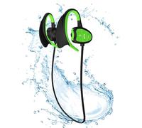 Bewinner Casque de Natation sans Fil - Casque sous-Marin Bluetooth étanche IPX8 avec Invite Vocale Intelligente et Réduction du Bruit pour Le Surf et la Plongée (Green)