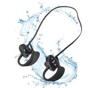 Bewinner Casque de Natation sans-Fil - Casque sous-Marin Bluetooth étanche IPX8, Réduction du Bruit Intelligente et Invite vocale pour Surf et Plongée (Black)