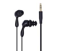 Bewinner Casque étanche, écouteur de Conduction d'air dans des Bouchons d'oreille étanches d'oreille avec Un Bouchon de 3,5 Mm plaqué pour la Natation du Surf en Cours D'exécution (Black)
