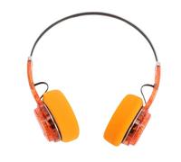 Bewinner Casque Supra-auriculaire Bluetooth 6.0 Rétro Vintage avec Pilotes de 40 Mm, Basses Puissantes et Son Haute Résolution, Micro intégré, Batterie 20 Heures, Léger pour Les Voyages (Orange