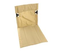 Bewinner Chaise de Plage Réglable avec Support Dorsal, Chaise de Camping Portable et Pliante Légère pour la Pêche en Plein Air, Siège Respirant en Tissu Oxford 600D à Profil Bas pour Pelouse de (Kaki)