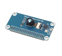 Bewinner Chapeau de Caméra Thermique 80 X 62 Pixels, Module d'imagerie Thermique 45 ° FOV 25 FPS avec GPIO 40 Broches, Conception sans Obturateur pour RasPi 5 4B 3B W 2 W Pico WH