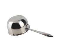 Bewinner Chauffe-beurre en Acier Inoxydable avec Fond à Induction, Mini Casserole Chauffe-lait de 150 Ml, Fondoir à Double Bec pour Sirop de Chocolat, Fromage, Petite Poêle à Poignée Froide pour Gaz