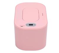Bewinner Chauffe-lingettes alimenté par USB, Chauffage Rapide et Uniforme, Portable, pour bébé, Voiture, Maison, Extérieur, Réglage de la Température Verte (Réglage de la température rosée)