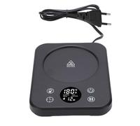 Bewinner Chauffe-Tasse électrique avec Affichage Intelligent |9 Réglages de Température, Minuterie 12 Heures et Arrêt Automatique, Plat Universel pour Toutes Les Tasses, Chauffage (Prise UE)