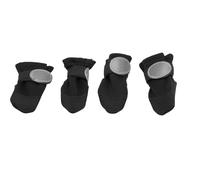 Bewinner Chaussures Imperméables pour Chien avec Semelles en Caoutchouc, Bandes Réfléchissantes pour la sécurité, Protections de Pattes élégantes pour la Marche en Plein Air, Taille Moyenne, Lot de