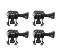 Bewinner Clamp/Holder de Coque de Caméra de Surf, Support à Dégagement Rapide, Conception Robuste et Légère, Réglage Facile de l'angle pour Caméras d'action Noir