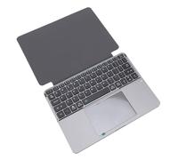 Bewinner Clavier Bluetooth 64 Touches avec pavé Tactile et ABS PU, Clavier Rechargeable Pliable, Saisie Silencieuse Multi-appareils pour Tablette, Ordinateur Portable, Voyage (Gray)