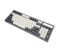 Bewinner Clavier de Jeu rétroéclairé Rvb à 96 Touches, Mini Clavier Compact étanche, USB Filaire Ergonomique pour Ordinateur de Bureau PC