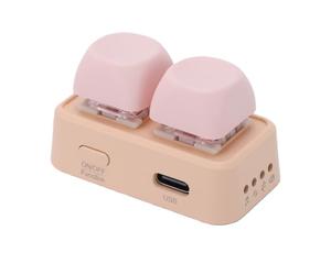 Bewinner Clavier Macro Bluetooth Page Turner à 2 Touches avec | Clavier ABS, Sélecteur de Page de Livre électronique, Contrôle des Macros de Jeu, Outil de Raccourci de Montage Vidéo