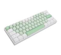 Bewinner Clavier Mécanique de Jeu 60% Clavier rétroéclairé RVB 61 Touches, Interrupteur Rouge, Triple Mode BT5.0/2,4 G sans Fil/USB C, Clavier Mécanique Remplaçable à Chaud pour