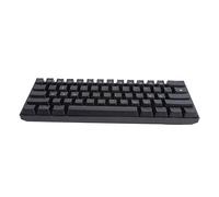 Bewinner Clavier Mécanique Filaire à 61 Touches pour Ordinateurs, Clavier Mécanique Professionnel de Jeu avec Interrupteur Bleu, Clavier Universel avec Rétroéclairage LED coloré pour Les