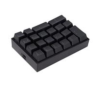 Bewinner Clavier Numérique Filaire, Clavier Numérique Rétro-éclairé sans Fondu, Clavier Numérique Mécanique Externe 21 Touches, Clavier Numérique de Comptabilité Financière Portable pour