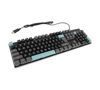 Bewinner Clavier pour Personnes âgées, Clavier Filaire USB à Gros Caractères avec Rétroéclairage, Réponse Rapide, Conception Résistante aux éclaboussures, Support Stable, Conception