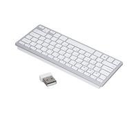 Bewinner Clavier sans Fil Portable pour Tablette, Mini Clavier Ultra Fin à 78 Touches, Compatible avec Le Système D'exploitation pour Les Systèmes