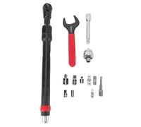 Bewinner extension à Cliquet, Rallonge de Cliquet à Percussion en Acier allié avec Adaptateur 3/8" et Réducteur 66:1 pour Espace Restreint, Rallonge de calée à Haute Torsion pour