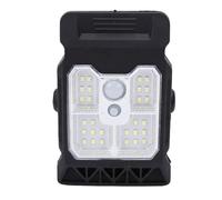 Bewinner Clip de Capteur de Mouvement Solaire sur la Lumière Haute efficacité IP65 étanche pour Clôture de sécurité Extérieure, Matériau ABS