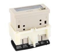 Bewinner Compteur Numérique à 8 Chiffres avec écran LCD, Compteur électrique sans Entrée de Tension, Totalisateur à Montage sur Panneau H7EC-N, Résistant à l'eau et à la Poussière IP66, Lithium