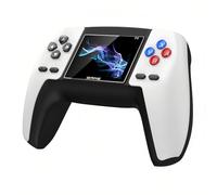 Bewinner Console de jeu portable P5 avec écran HD de 3,5 pouces, console de jeu portable, manette ergonomique, lecteur vidéo rétro avec prise en charge de la sortie TV pour enfants, adultes