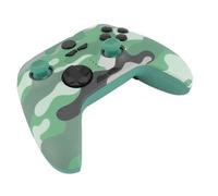 Bewinner Contrôleur de Jeu Bluetooth, Contrôleur à Effet Hall - Gyroscope 6 Axes, Déclencheurs à Double Hall, éclairage LED RVB, Programmation Macro, Antidérapant pour PC (GREEN)