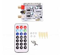 Bewinner Convertisseur HiFi Numérique vers Analogique, Hat pour Pi 4B 3B + 3B 3A 2B Zero W, Carte D'extension de Carte Son à Double Décodage, Module Audio I2S, Sortie Stéréo 24 Bits 192 KHz