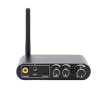 Bewinner Convertisseur Numérique à Analogique avec Récepteur Bluetooth 5.1, DAC avec Entrée USB Coaxiale Optique à la Sortie AUX, Adaptateur Audio HIFI pour le Système