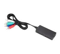 Bewinner Convertisseur vers Composant 1080P Haute Précision, Convertisseur vers YPbPr avec Bouton de Résolution OSD, vers Composant Mâle Plug and Play pour DVD PC TV