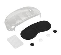 Bewinner Coque de Protection pour Casque Meta 3 VR, Protecteur d'objectif en Verre trempé, Capuchon Antidérapant pour Joystick, Ensemble d'accessoires VR - Anti-poussière, Résistant aux Rayures,