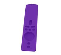 Bewinner Coque de Télécommande en Silicone pour Mi Box S 4K Mi TV Stick, étui de Protection Antidérapant, Résistant aux Chocs, Doux pour la Peau, Lavable en Silicone Souple Violet avec Lanière