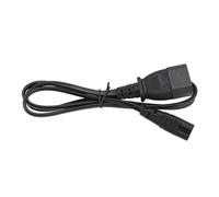 Bewinner Cordon d'alimentation IEC320 C14 vers C7, Câble Adaptateur 1 M C14 Mâle vers C7 Femelle, Câble d'alimentation étendu 10 A 2500 W pour Ordinateur Portable, Moniteur, Haut-Parleur, Imprimante