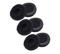 Bewinner Coussinets d'oreille en Mousse à Mémoire de Forme pour ATH-FC700 FC707, Savoir-Faire Exceptionnel, Son Pur, 65 Mm - 6 Coussinets de Rechange pour Casque pour Les Amateurs de Jeux (Black)