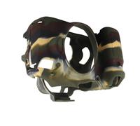 Bewinner Couvercle de Caméra en Silicone, Caméra en Silicone Washable Confortable Usure Tactile Résistante à la 60D (Camouflage)