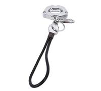 Bewinner Couvercle de Protection de n Alliage de Zinc avec Lanière de Remplacement pour Spyder F3 RT RT-S St RSi -L 2008-2024, Capuchon de clé Noir pour Protecteur de de Voiture (Silver)