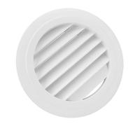 Bewinner Couvercle de Ventilation Rond de 150mm, ABS Robuste, Entretien Facile, Support Mural au Plafond pour Système CVC, Salle de Bains, Bureau