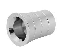 Bewinner Couvercle d'éliminateur de Changement de pour Modèles CVO et Touring - Kit de Suppression de Levier de Vitesse en Aluminium, Finition Chromée Polie, Compatible avec FLHTCUSE FLHTKSE