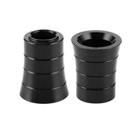 Bewinner Couvercle d'éliminateur de Changement de pour Modèles CVO et Touring - Kit de Suppression de Levier de Vitesse en Aluminium, Finition Chromée Polie, Compatible avec FLHTCUSE FLHTKSE