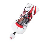 Bewinner Couvre-tête de Club en PU Imperméable brodé avec Bande à Double Couture - Conception Résistante au Soleil pour Les Joueurs de Golf (Chevalier Blanc n° UT)