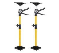 Bewinner Crics d'armoire 2 Ensembles de Poteaux de Support Télescopiques en Métal pour Installation d'armoire, capacité Robuste de 40 Kg, Réglable de 50 à 115 Cm, avec Coussinets Antidérapants et