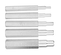 Bewinner CT-193 Ensemble d'outils de Poinçonnage de Tube en Cuivre, 5 Pièces 1/4" 5/16" 3/8" 1/2" /8" Kit d'extension de Tuyau de Réfrigération CVC, Acier Haute dureté, Résistant à l'usure
